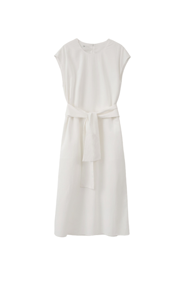 STRAP MAXI DRESS_IVORY