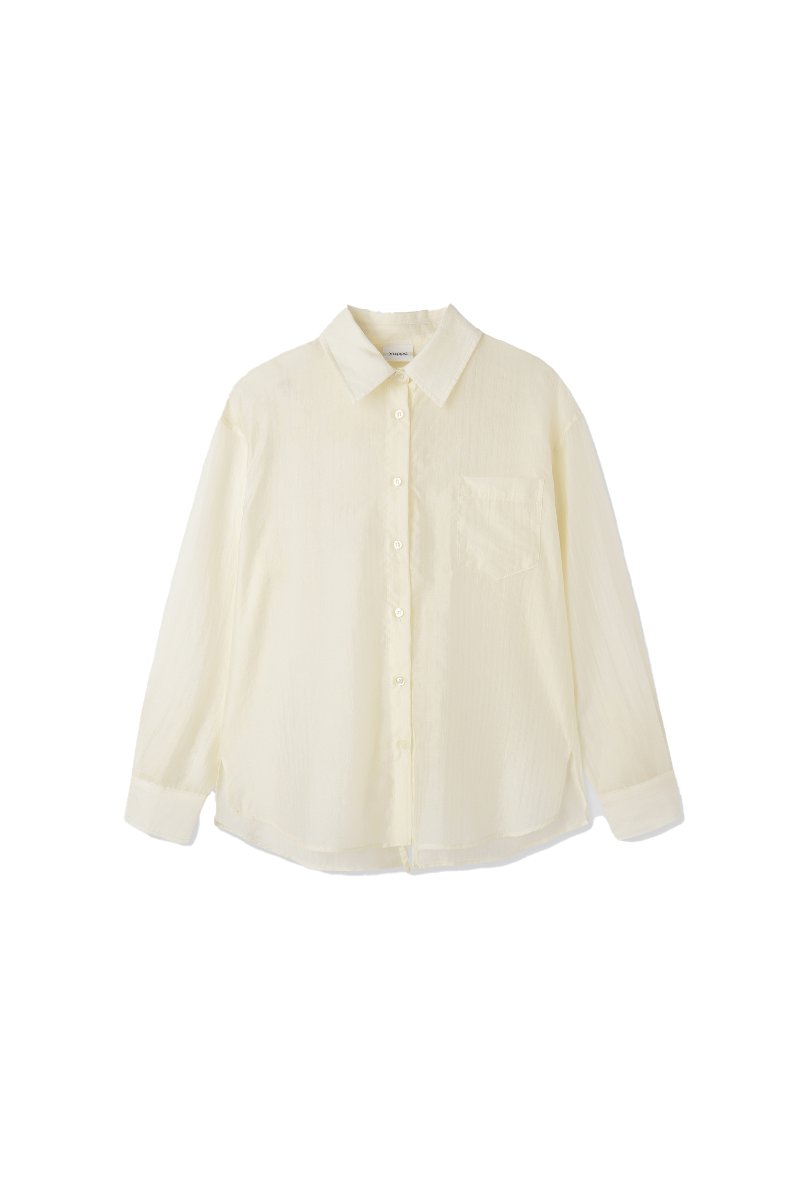 FLOW BACK SHIRT_CREAM