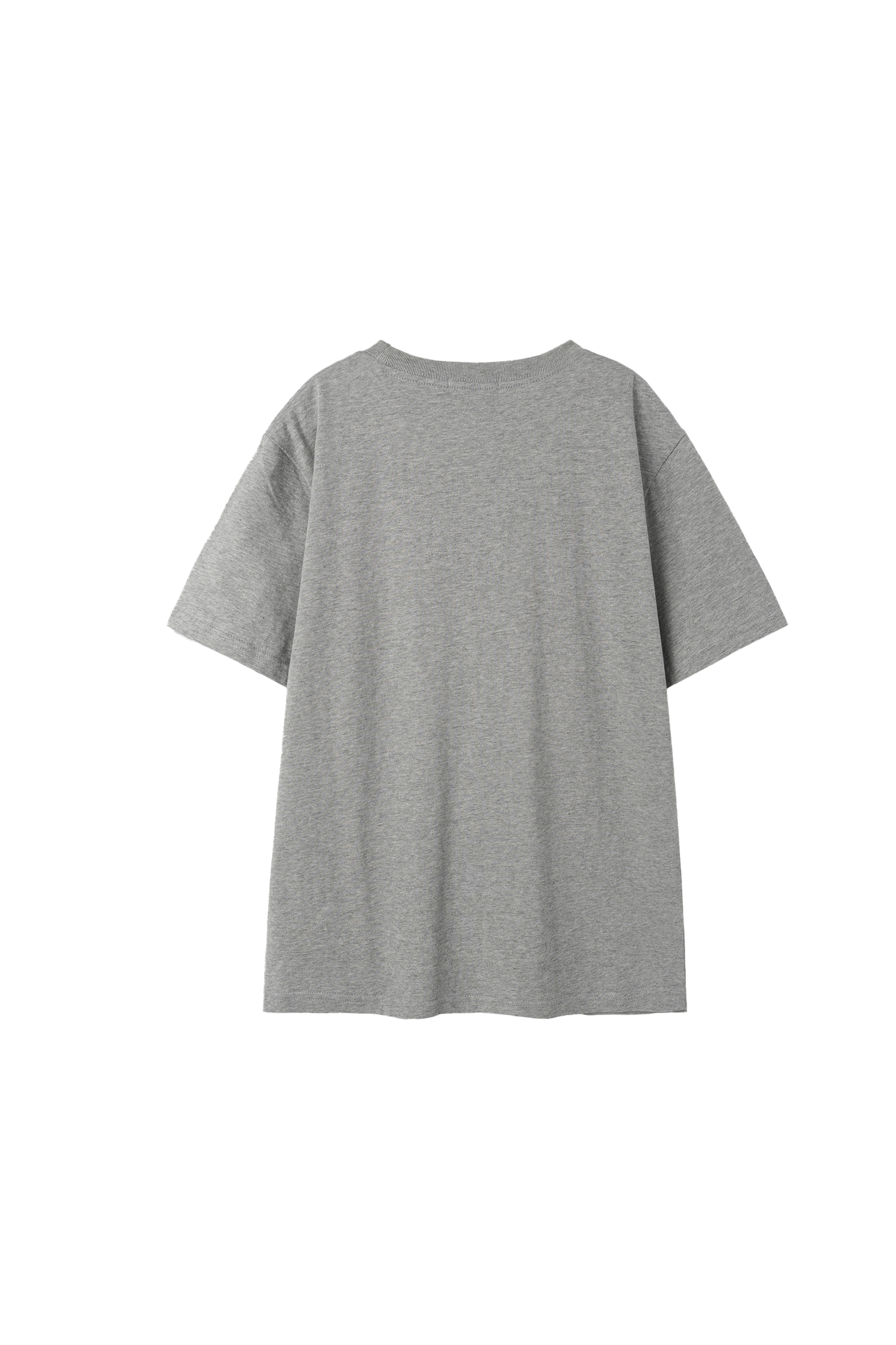 JOYFUL FLOWER T-SHIRT_GREY