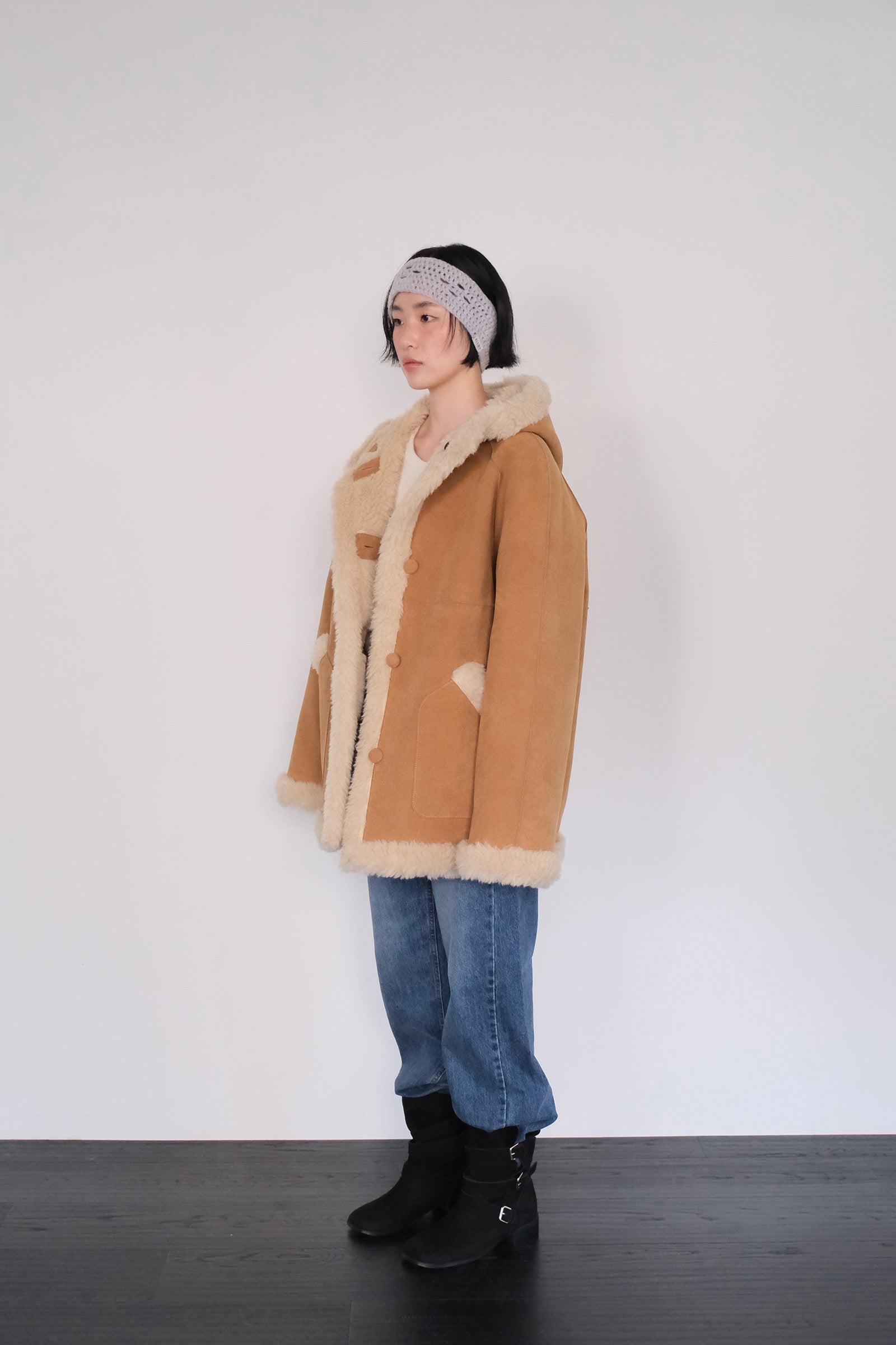 MOUI SHEARLING REVERSIBLE MUSTANG_BEIGE